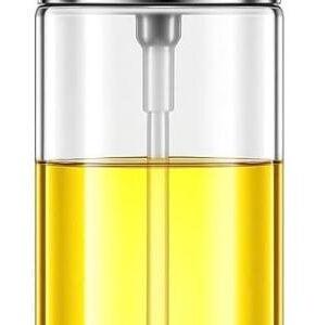 Spray Borrifador Culinário Azeite Óleo Vinagre Vidro 100ml Prata